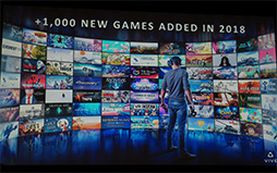 画像ギャラリー No.005のサムネイル画像 / ［GDC 2019］HTC「Vive」は「VR界のNetflix」を目指す。基調講演で定額制遊び放題とモバイルVRの拡充をアピール