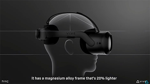 画像ギャラリー No.011のサムネイル画像 / HTC,5K解像度になった新型VR HMD「VIVE Pro 2」と「VIVE Focus 3」を6月下旬に発売
