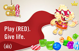 画像ギャラリー No.004のサムネイル画像 / Appleが実施するキャンペーン「Games for （RED）」にKingも参加。「キャンディークラッシュゼリー」「ファームヒーロー」での取組を紹介