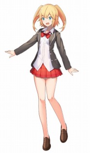 画像ギャラリー No.003のサムネイル画像 / 「メダロット ガールズミッション カブトVer. / クワガタVer.」バディ専用キャラクターの鈴丸 茜，綾野くるみ，リリィ・ルージュが公開に