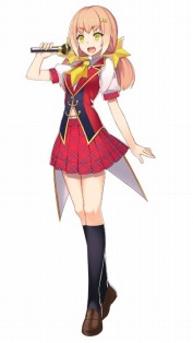画像ギャラリー No.005のサムネイル画像 / 「メダロット ガールズミッション カブトVer. / クワガタVer.」バディ専用キャラクターの鈴丸 茜，綾野くるみ，リリィ・ルージュが公開に