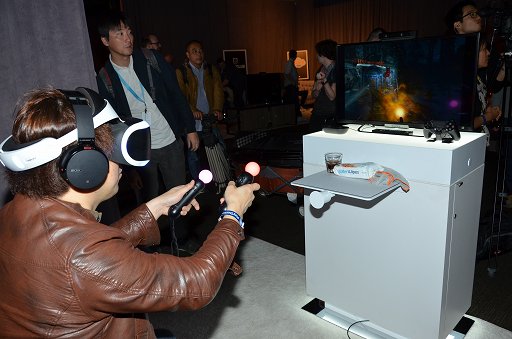 画像ギャラリー No.004のサムネイル画像 / ［GDC 2016］PlayStation VR用タイトル「Until Dawn: Rush of Blood」と「THE PLAYROOM:WANTED」を体験してきた