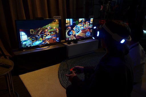 画像ギャラリー No.010のサムネイル画像 / ［GDC 2016］PlayStation VR用タイトル「Until Dawn: Rush of Blood」と「THE PLAYROOM:WANTED」を体験してきた
