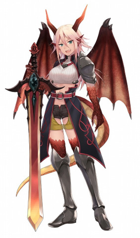 画像ギャラリー No.005のサムネイル画像 / モンスター娘を“こすって”魔力を解放する？ コンパイルハートの新作スマホアプリ「限界凸騎 モンスターモンピース NAKED」，事前登録が開始