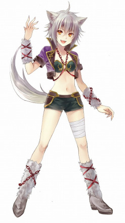画像ギャラリー No.007のサムネイル画像 / モンスター娘を“こすって”魔力を解放する？ コンパイルハートの新作スマホアプリ「限界凸騎 モンスターモンピース NAKED」，事前登録が開始
