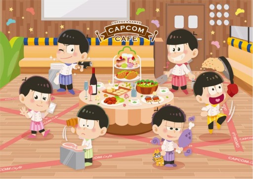 画像ギャラリー No.003のサムネイル画像 / カプコンカフェ,「おそ松さん」とのコラボレーションを8月10日に開始