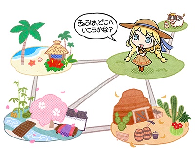画像ギャラリー No.003のサムネイル画像 / 「牧場物語 3つの里の大切な友だち」が2016年初夏に発売。文化やライフスタイルの異なる3種類の里が登場