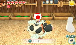 画像ギャラリー No.006のサムネイル画像 / 「牧場物語 3つの里の大切な友だち」，「スーパーマリオ」コラボでルイージやキノピオの衣装が登場