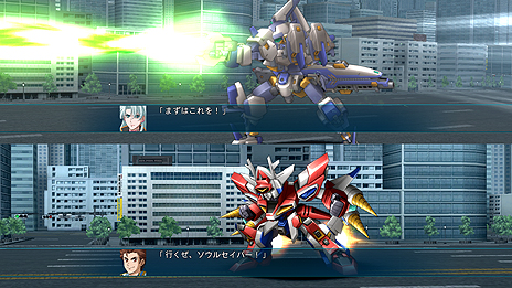 画像ギャラリー No.009のサムネイル画像 / 「スーパーロボット大戦OG ムーン・デュエラーズ」，2機1組のユニットで運用できる「ツインバトルシステム」と，武器のカスタマイズ要素が公開