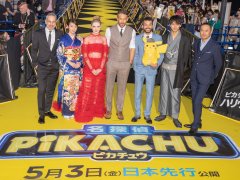 ピカチュウのイエローが新宿を埋め尽くした，映画「名探偵ピカチュウ」ワールドプレミアレポート。渡辺 謙さんら豪華キャスト陣も集結