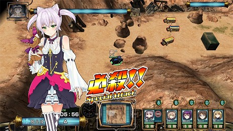 画像ギャラリー No.015のサムネイル画像 / ドリル兵器&美少女の基本プレイ無料RTS「弩龍戦機(ドリルセンキ)」が2016年春にDMMオンラインゲームでサービス開始