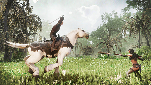 画像ギャラリー No.002のサムネイル画像 / 「Conan Exiles」,無料アップデートで「馬」を実装。騎乗がさらに楽しくなるDLCも合わせてリリース