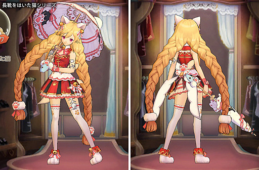 画像ギャラリー No.003のサムネイル画像 / 「OZ Chrono Chronicle」,ログインで「長靴をはいた猫コスチューム」がもらえる