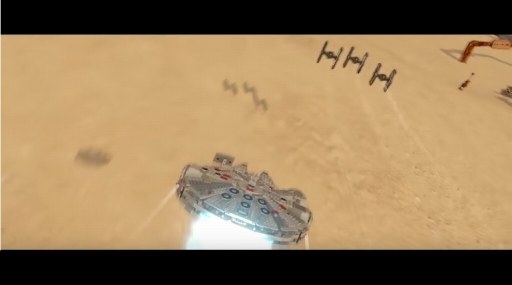 画像ギャラリー No.003のサムネイル画像 / 「LEGO スター・ウォーズ／フォースの覚醒」迫力ある戦闘シーンが収録されたシステム紹介動画「ドッグファイト」トレイラーが公開