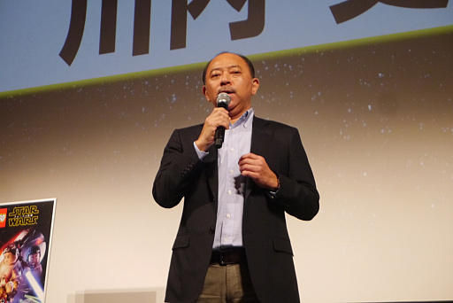 画像ギャラリー No.011のサムネイル画像 / スピードワゴンがR2-D2やC-3POと共に登場し,スター・ウォーズへの愛を語った「LEGO スター・ウォーズ/フォースの覚醒」発売イベントレポート