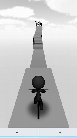 画像ギャラリー No.003のサムネイル画像 / チャリ走がついに（？）立体化。スマホ向けアクションゲーム「跳びだせ!チャリ走3D」を紹介する「（ほぼ）日刊スマホゲーム通信」第1057回