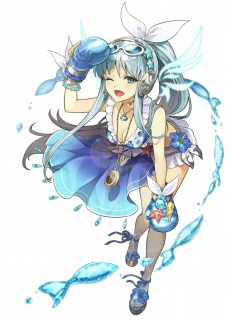 画像ギャラリー No.004のサムネイル画像 / 「ワールドクロスサーガ」水着キャラが登場する期間限定イベントが開催