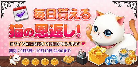 画像ギャラリー No.005のサムネイル画像 / 「マイにゃんカフェ」,ガチャイベント“コスチューム祭り”を開催