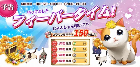 画像ギャラリー No.006のサムネイル画像 / 「マイにゃんカフェ」,ガチャイベント“コスチューム祭り”を開催