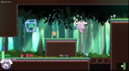 画像ギャラリー No.003のサムネイル画像 / キュートなウサギの横スクロールアクション「Rabi-Ribi」が配信開始