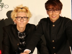 「チャリ走」最新作「超チャリ走 あつめて！超獣ハンター」が発表。テーマ曲を手がけるエグスプロージョンも駆けつけた発表会をレポート
