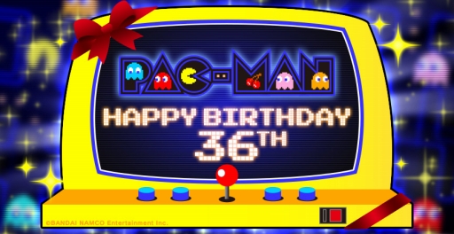 画像ギャラリー No.001のサムネイル画像 / 5月22日はパックマンの誕生日。パックマン関連アプリで「誕生日記念キャンペーン」を開催