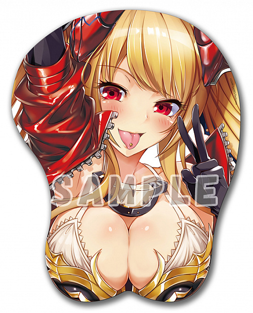 画像ギャラリー No.001のサムネイル画像 / 「神姫PROJECT」，人気投票第2位のサタンの“等身大立体マウスパッド”が登場