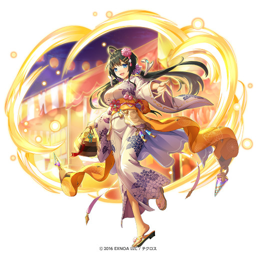 画像ギャラリー No.003のサムネイル画像 / 「神姫PROJECT A」，ジェフティとキュクロプスが浴衣姿で登場