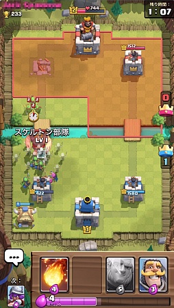 画像ギャラリー No.001のサムネイル画像 / 「クラッシュ・ロワイヤル」，カードの相性や特性などを中心に序盤のポイントを紹介