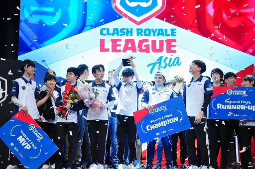 画像ギャラリー No.001のサムネイル画像 / 「クラロワリーグ アジア2019」シーズン2,王者は「OGN ENTUS」