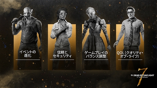 画像ギャラリー No.003のサムネイル画像 / 「Dead by Daylight」初のSFホラーをテーマとした新チャプターが登場。PTBの情報も発表された7周年記念番組をレポート