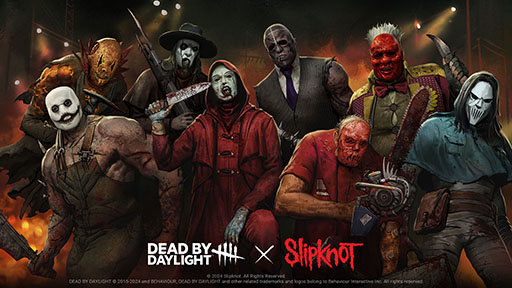 画像ギャラリー No.001のサムネイル画像 / 「DbD」とヘヴィメタルバンドSlipknotがコラボ。バンドのスタイルに着想を得たマスクがコスメティックアイテムとして登場