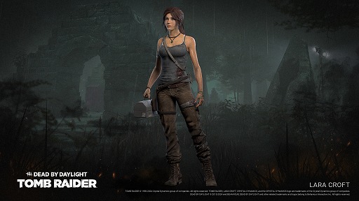 画像ギャラリー No.007のサムネイル画像 / 「Dead by Daylight」に「トゥームレイダー」から,ララ・クロフトがサバイバーとして登場。7月17日にコラボチャプターを配信予定