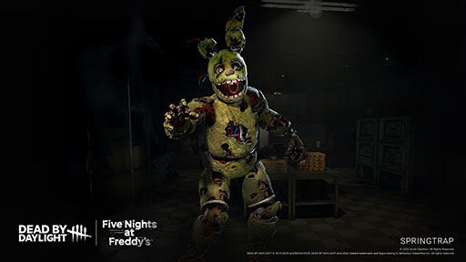 画像ギャラリー No.002のサムネイル画像 / スプリングトラップが新キラーとして参戦。「Dead by Daylight」×「FNaF」コラボチャプターのパブリックテストビルドがSteamで公開に