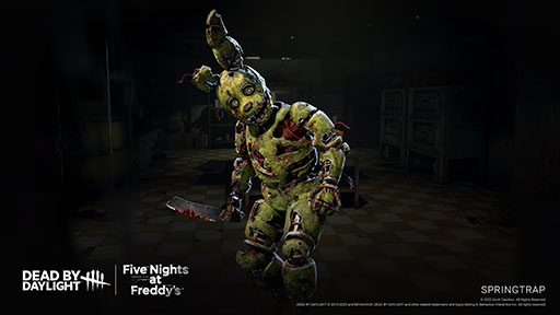 画像ギャラリー No.003のサムネイル画像 / スプリングトラップが新キラーとして参戦。「Dead by Daylight」×「FNaF」コラボチャプターのパブリックテストビルドがSteamで公開に