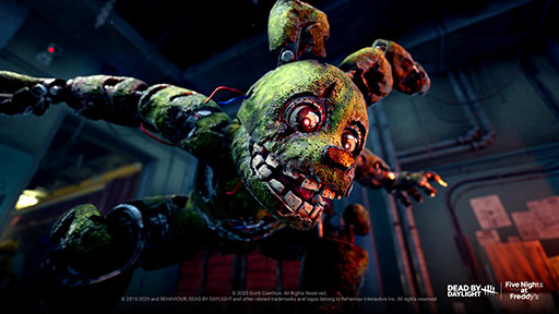 画像ギャラリー No.004のサムネイル画像 / スプリングトラップが新キラーとして参戦。「Dead by Daylight」×「FNaF」コラボチャプターのパブリックテストビルドがSteamで公開に