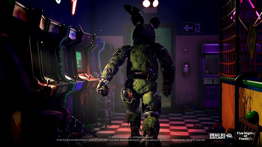 画像ギャラリー No.004のサムネイル画像 / 「Dead by Daylight」，「Five Nights at Freddy's」コラボチャプターを本日リリース。スプリングトラップが新キラーとして参戦
