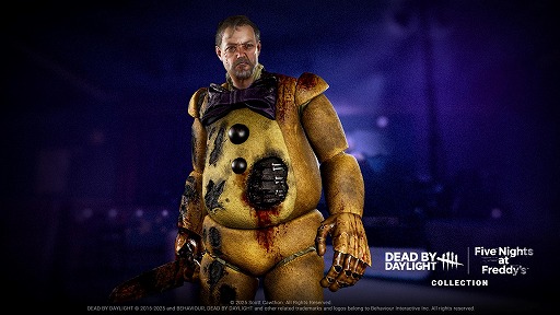 画像ギャラリー No.006のサムネイル画像 / 「Dead by Daylight」，「Five Nights at Freddy's」コラボチャプターを本日リリース。スプリングトラップが新キラーとして参戦