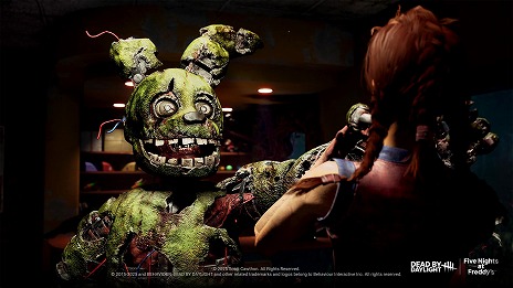 画像ギャラリー No.007のサムネイル画像 / 「Dead by Daylight」，「Five Nights at Freddy's」コラボチャプターを本日リリース。スプリングトラップが新キラーとして参戦