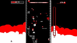 画像ギャラリー No.003のサムネイル画像 / PS4/PS Vita版「Downwell」が配信開始。井戸をひたすら落ちる2Dアクション
