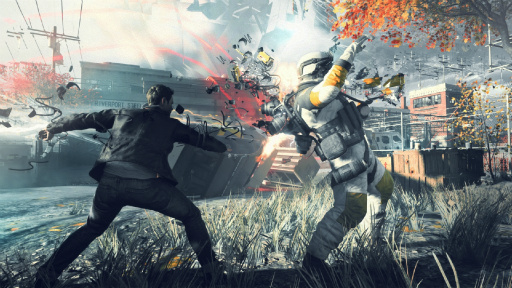 画像ギャラリー No.006のサムネイル画像 / 「Quantum Break」のメディア先行体験会が開催。時間を操る「タイムパワー」と実写映像を交えたスリリングなストーリーのインプレッションを掲載