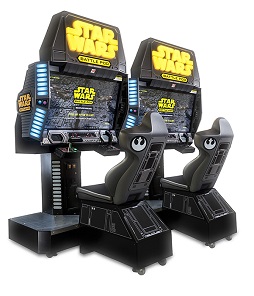 画像ギャラリー No.002のサムネイル画像 / 「スター・ウォーズ:バトル ポッド / フラットスクリーン・エディション」が5月に稼働開始。協力プレイほか,今夏には「フォースの覚醒」ステージ追加も