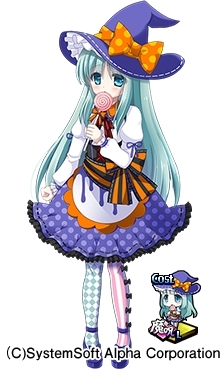 画像ギャラリー No.012のサムネイル画像 / 「〜天下統一〜 戦極姫 ONLINE」ハロウィン限定の魔法少女衣装キャラが登場