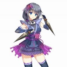 画像ギャラリー No.003のサムネイル画像 / 「政剣マニフェスティア」に新キャラ「ユーリア・アベ」が登場。恥ずかしがり屋だが戦闘の腕は確かなくノ一