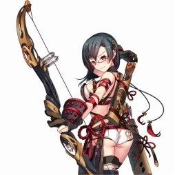 画像ギャラリー No.004のサムネイル画像 / 「政剣マニフェスティア」弓使いの新キャラ「キャロライン・ヒラヌマ」が登場。登録者数15万人突破のキャンペーンも実施
