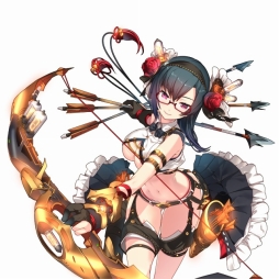 画像ギャラリー No.005のサムネイル画像 / 「政剣マニフェスティア」弓使いの新キャラ「キャロライン・ヒラヌマ」が登場。登録者数15万人突破のキャンペーンも実施