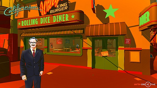 画像ギャラリー No.002のサムネイル画像 / フィリップ・K・ディック氏に影響を受けた世界観が特徴のアドベンチャーゲーム「Californium」がリリース