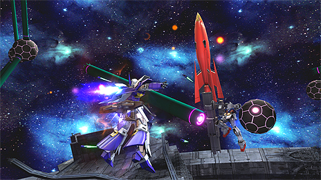 画像ギャラリー No.028のサムネイル画像 / 「機動戦士ガンダムEXVS.MB ON」，4月26日のアップデートで「機動戦士ガンダムAGE」より「ガンダムAGE-FX」が参戦