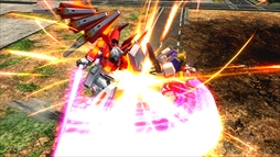 画像ギャラリー No.006のサムネイル画像 / 「機動戦士ガンダムEXVS.MB ON」,3月28日にアップデートを実施。「ガンダムビルドファイターズA-R」より「ホットスクランブルガンダム」が参戦