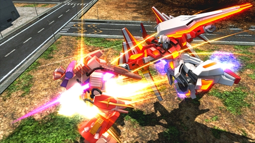 画像ギャラリー No.007のサムネイル画像 / 「機動戦士ガンダムEXVS.MB ON」,3月28日にアップデートを実施。「ガンダムビルドファイターズA-R」より「ホットスクランブルガンダム」が参戦